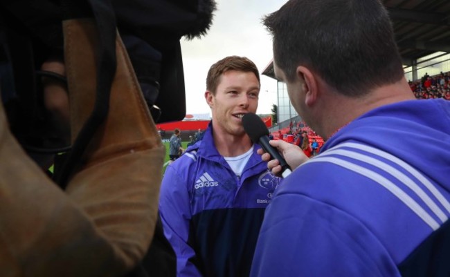 Munster’s  Johnny Holland on his retirement