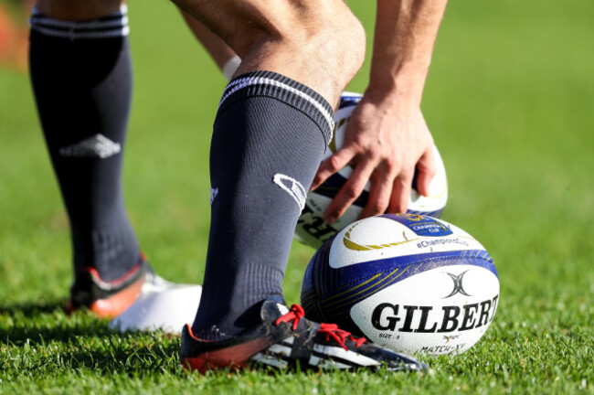 A view of Champions Cup balls