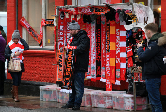 Liverpool v Wolverhampton Wanderers - Emirates FA Cup - Anfield