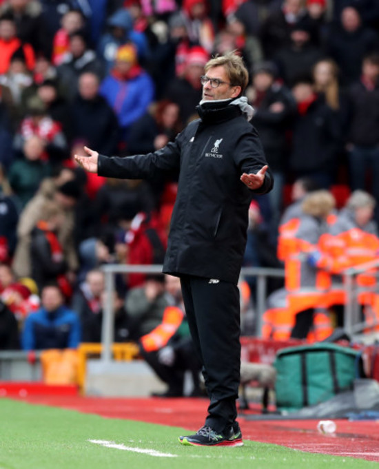 Liverpool v Wolverhampton Wanderers - Emirates FA Cup - Anfield