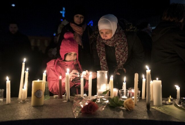 APTOPIX Canada Mosque Shooting