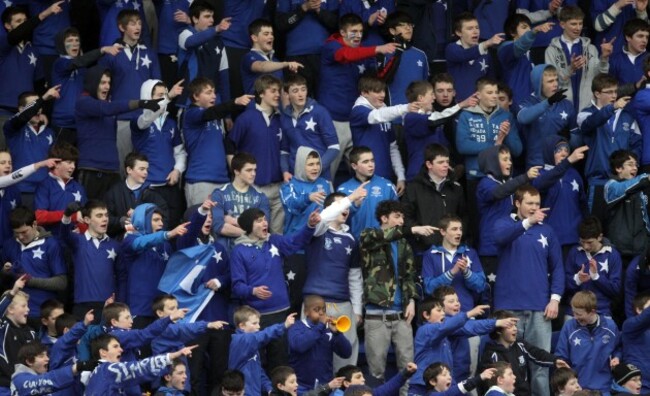 St. Mary&rsquo;s College supporters