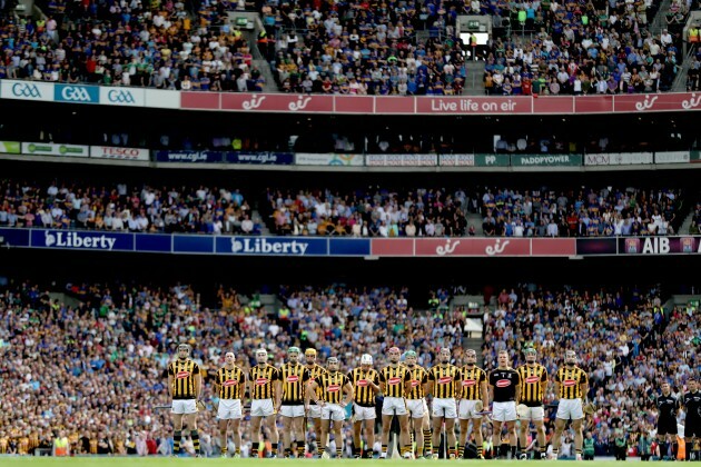 A general view of the Kilkenny team