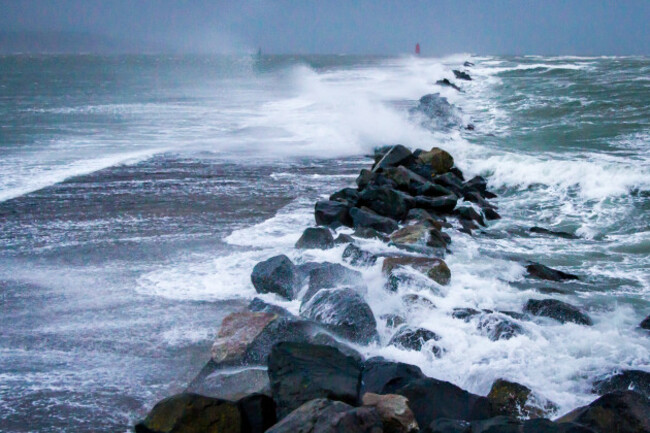 Gale at Poolbeg 3 of 3