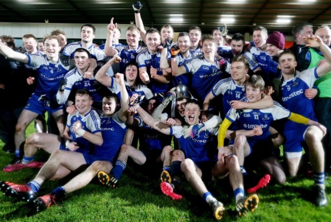 Monaghan celebrate winning