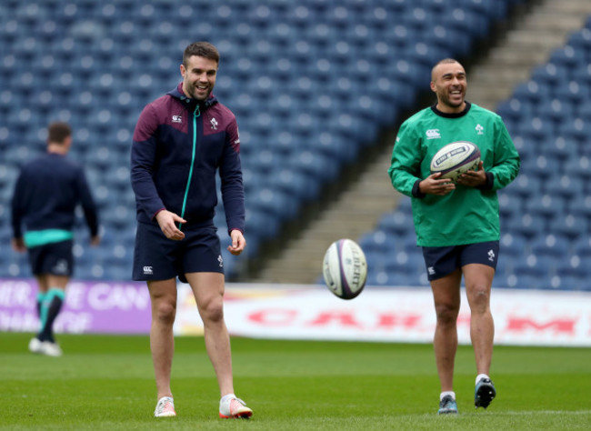 Conor Murray and Simon Zebo