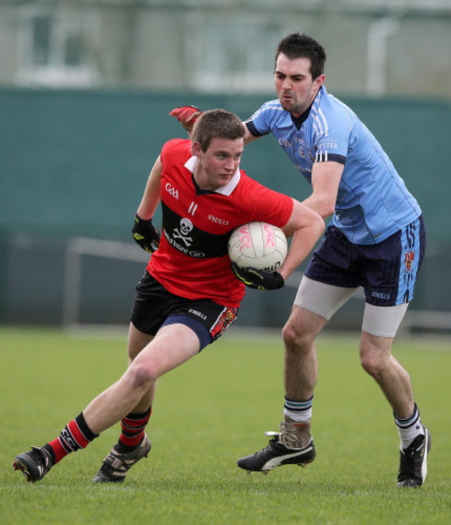 Brian Coughlan with Gerard McCartan