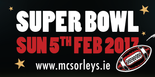 McSorleys Super Borwl