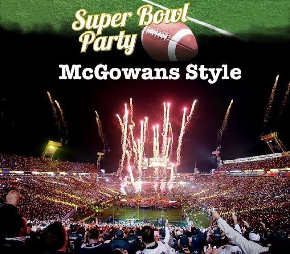 McGowans Super Bowl party
