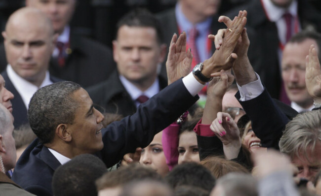 President Obama visit to Ireland - Day One