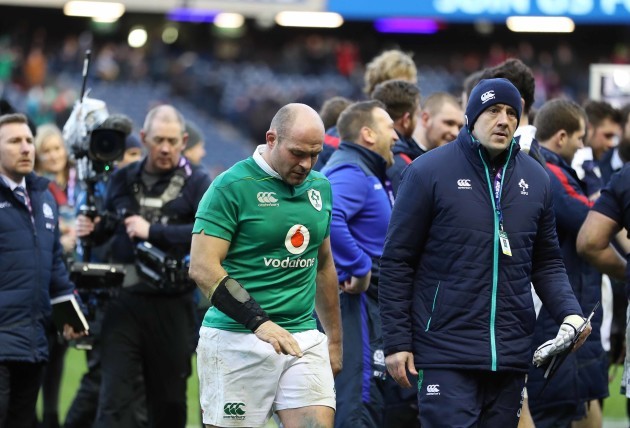 Rory Best dejected
