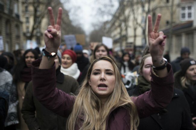 France Trump Protest