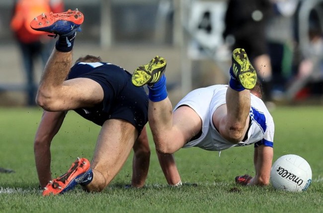 Fergal Reilly with Paul Mannion