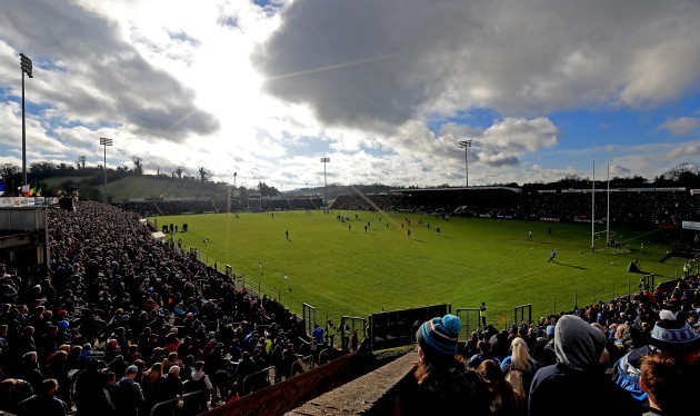 A view of the large crowd in Breffni Park