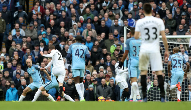 Manchester City v Swansea City - Premier League - Etihad Stadium