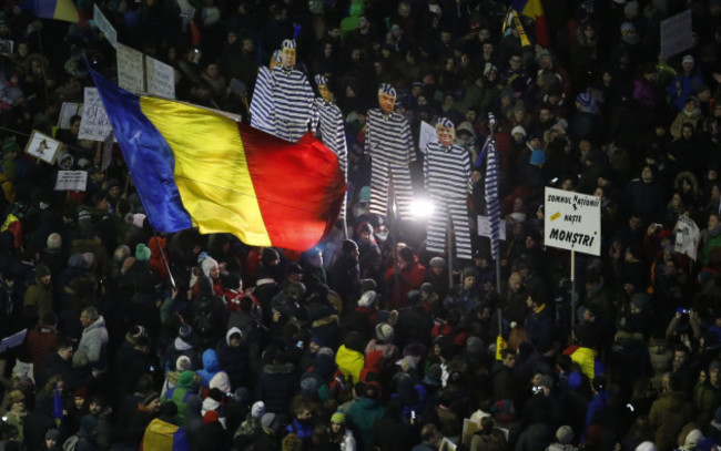 Romania Protest