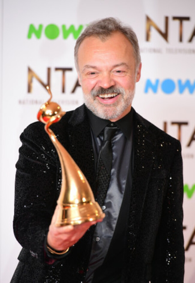 National Television Awards 2017 - Press Room - London