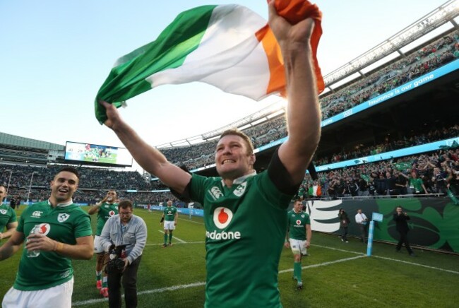 Donnacha Ryan celebrates winning