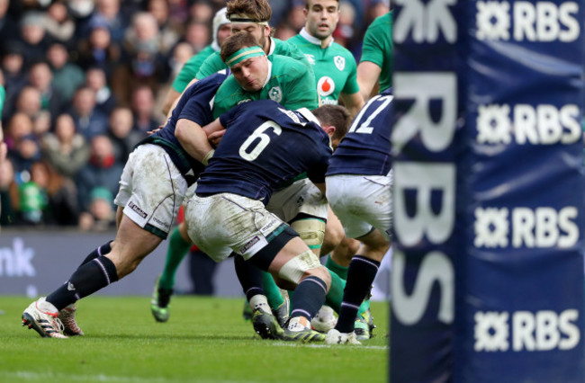 CJ Stander tackled by Ryan Wilson