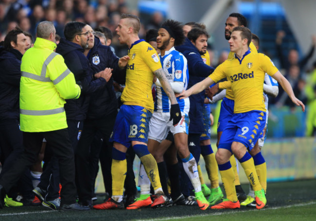 Huddersfield Town v Leeds United - Sky Bet Championship - John Smith's Stadium