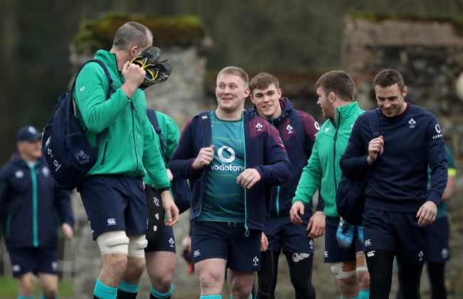 Devin Toner and John Ryan