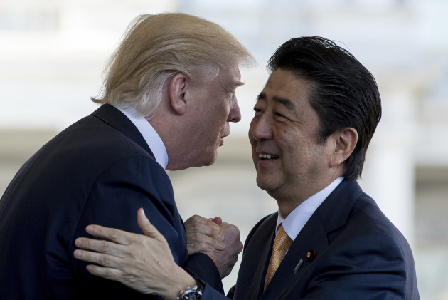 Trump US Japan