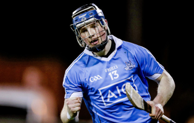 Cian O’Sullivan celebrates scoring the first goal of the game