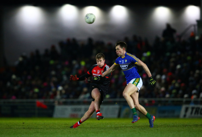 Jack Barry tackles Cillian O’Connor