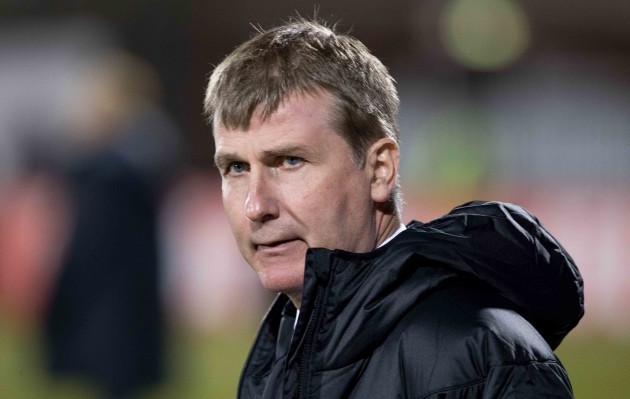 Stephen Kenny before the game