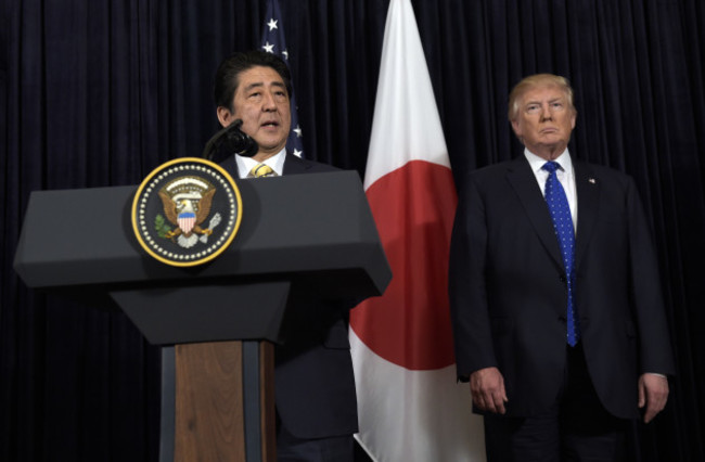 Trump US Japan