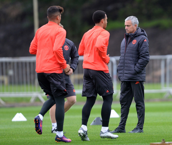 Manchester United Training Session - AON Training Complex