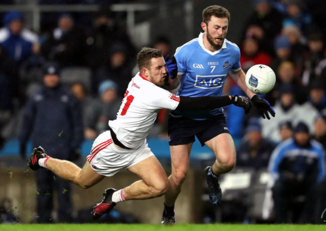 Niall Sludden with Jack McCaffrey