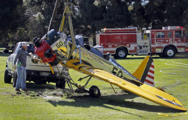 Harrison Ford-Plane Crash