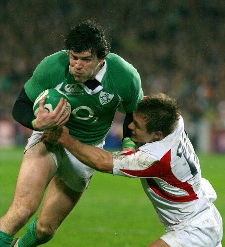 Shane Horgan and Jonny Wilkinson