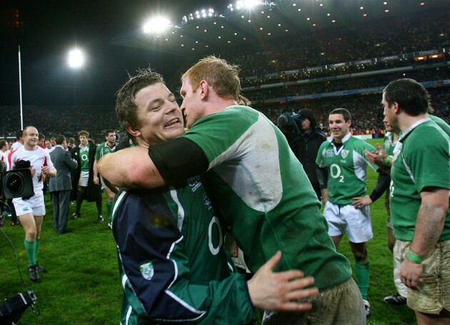 Brian O'Driscoll and Paul O'Connell