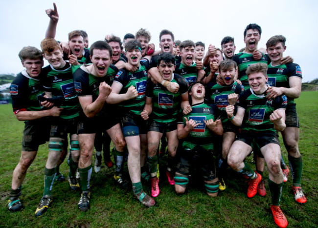 Bandon celebrates after the game