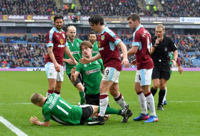 Burnley v Lincoln City - Emirates FA Cup - Fifth Round - Turf Moor