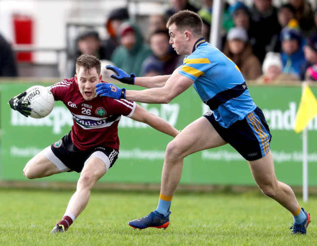 Kieran McGeary with Jack Barry