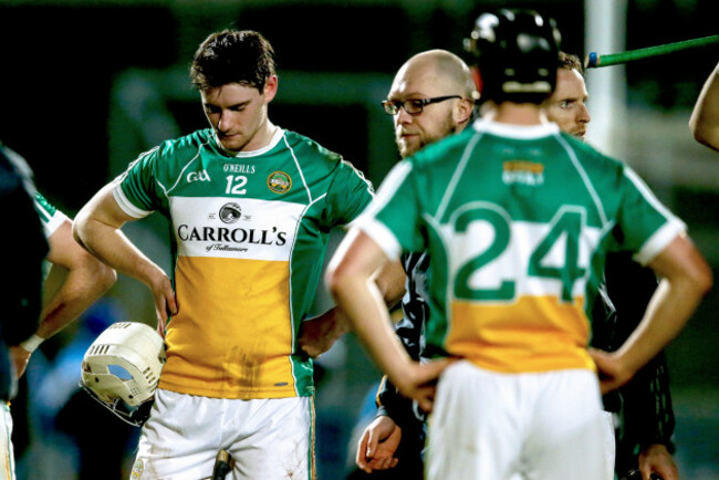 Emmett Nolan dejected after the game