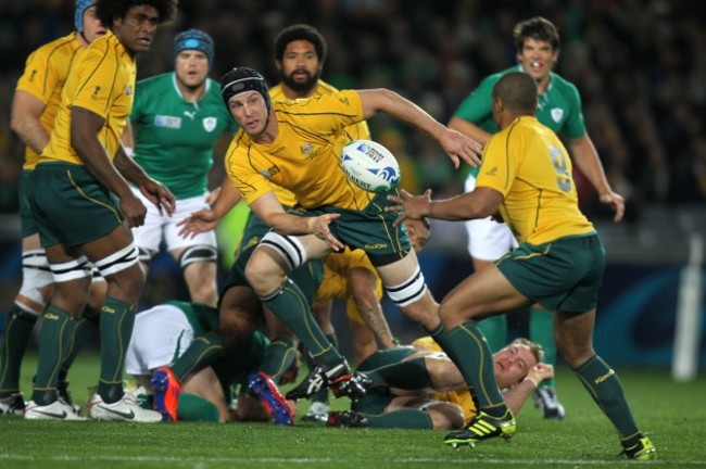 Rugby Union - IRB Rugby World Cup 2011 - Pool C - Australia v Ireland - Eden Park