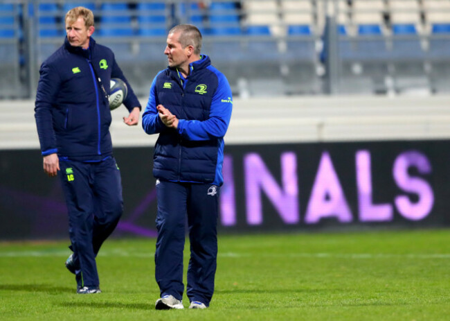 Leo Cullen and Stuart Lancaster