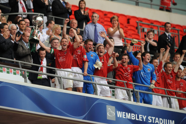 Soccer - FA Trophy - Final - Ebbsfleet United v Torquay United - Wembley Stadium