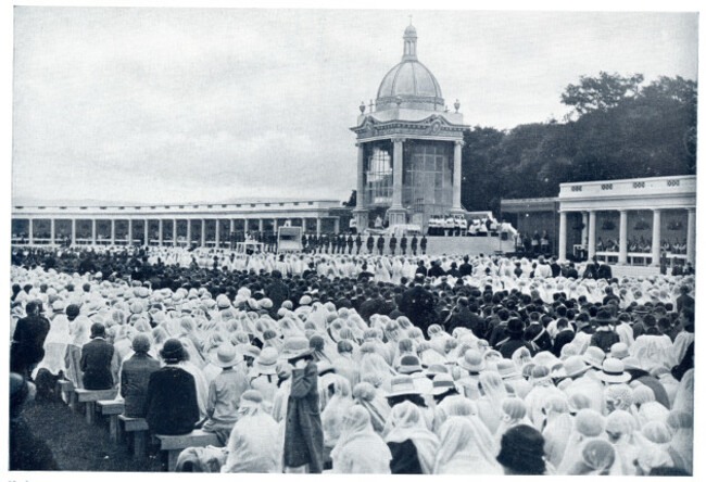 Near the High Altar in the Phoenix Park on Children's Day