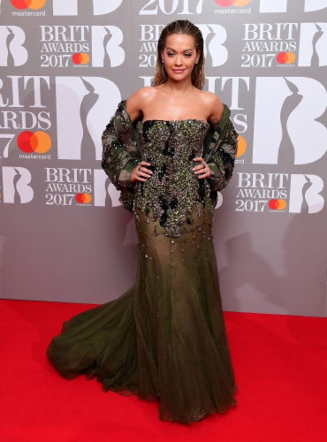 Brit Awards 2017 - Arrivals - London