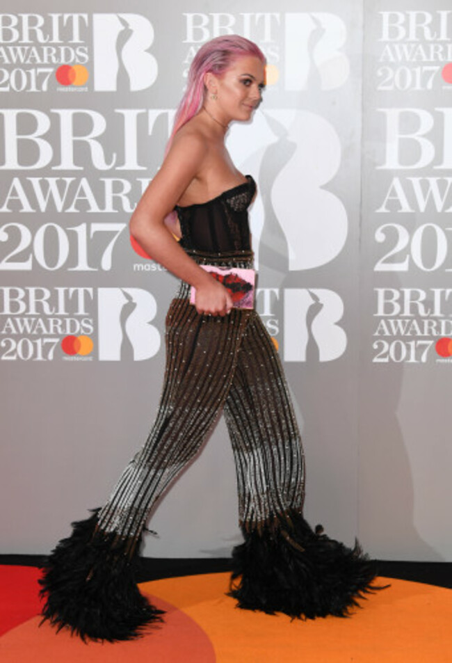 Brit Awards 2017 - Arrivals - London