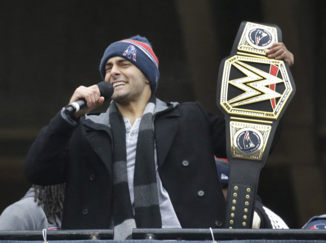 Super Bowl Patriots Parade Football