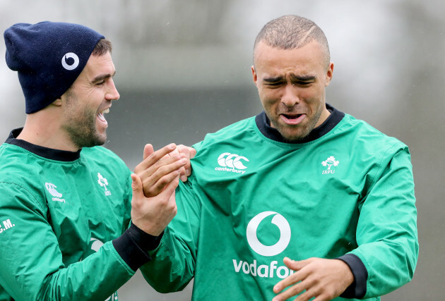 Conor Murray and Simon Zebo