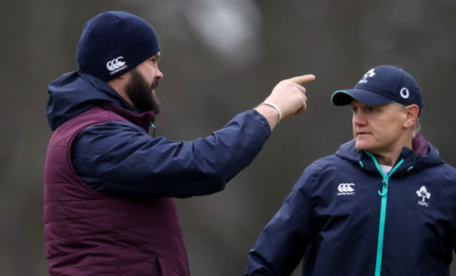 Andy Farrell and Joe Schmidt