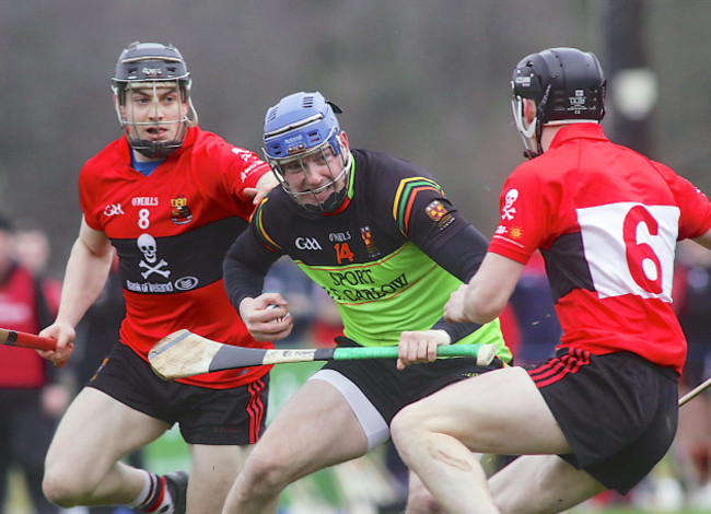 Stephen Maher with Jamie Barron and Conor Gleeson