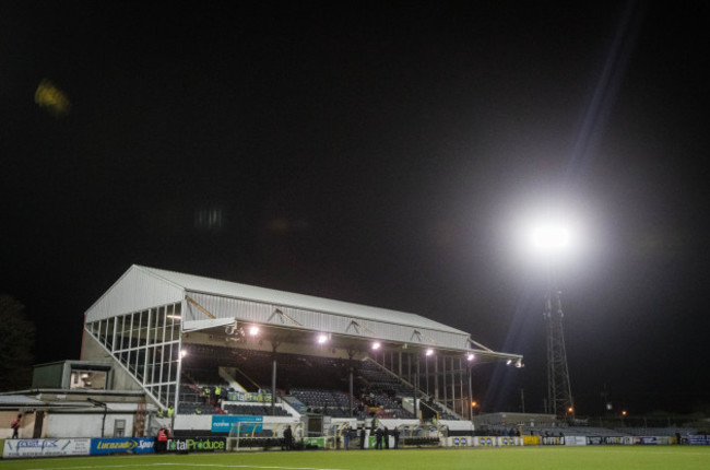 A view of Oriel Park